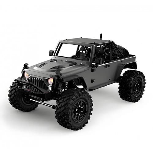 MJX Hyper Go H12Y 1/12 4WD Brushless RC Crawler — Titanium — view 3
