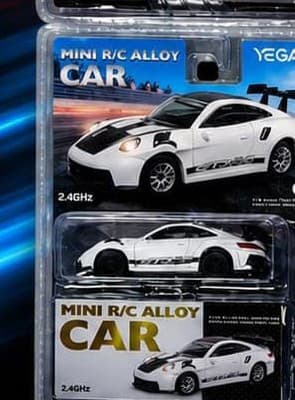 YEGAO Mini Drift 1:64 Alloy RC Car — 4 Models × 2 Colours, 8 Blisters — view 4