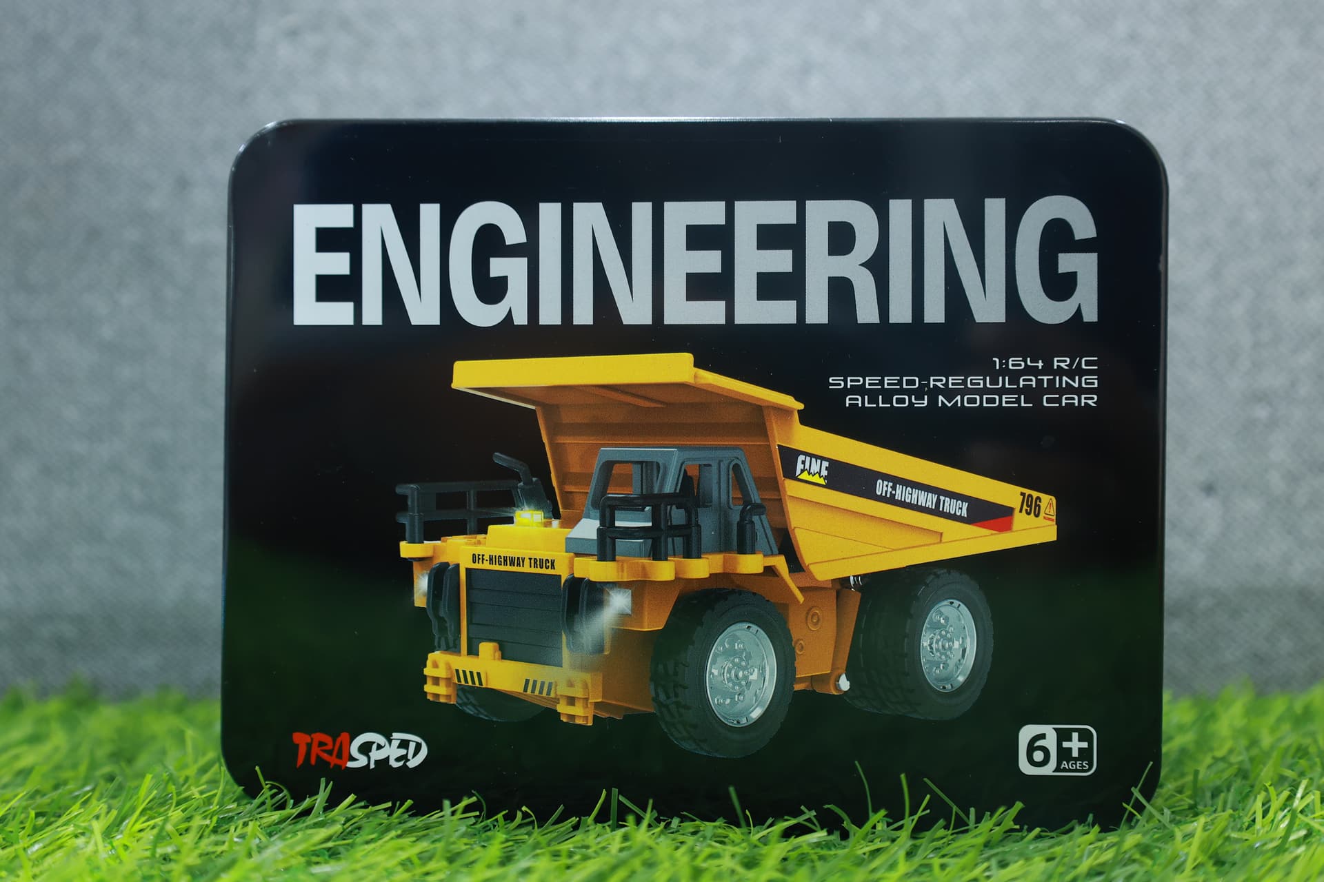TRASPED Engineering R/C Alloy Off-Highway Truck 796 — 1:64, Speed-Regulating — view 3