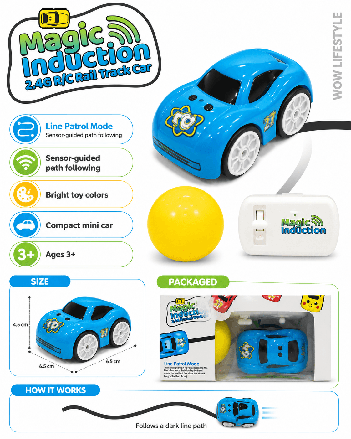 Ai Magic Induction 2.4G RC Car — view 4