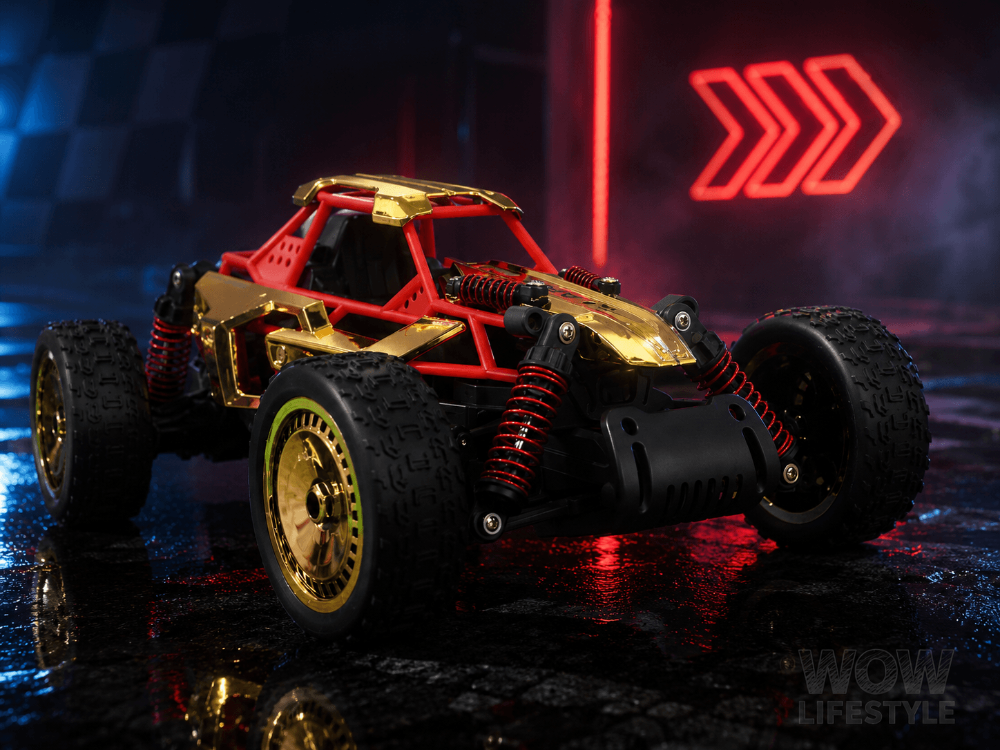 Sulong 1:14 Die-Cast RC Buggy – Gold Memorable Edition, RTR — view 6